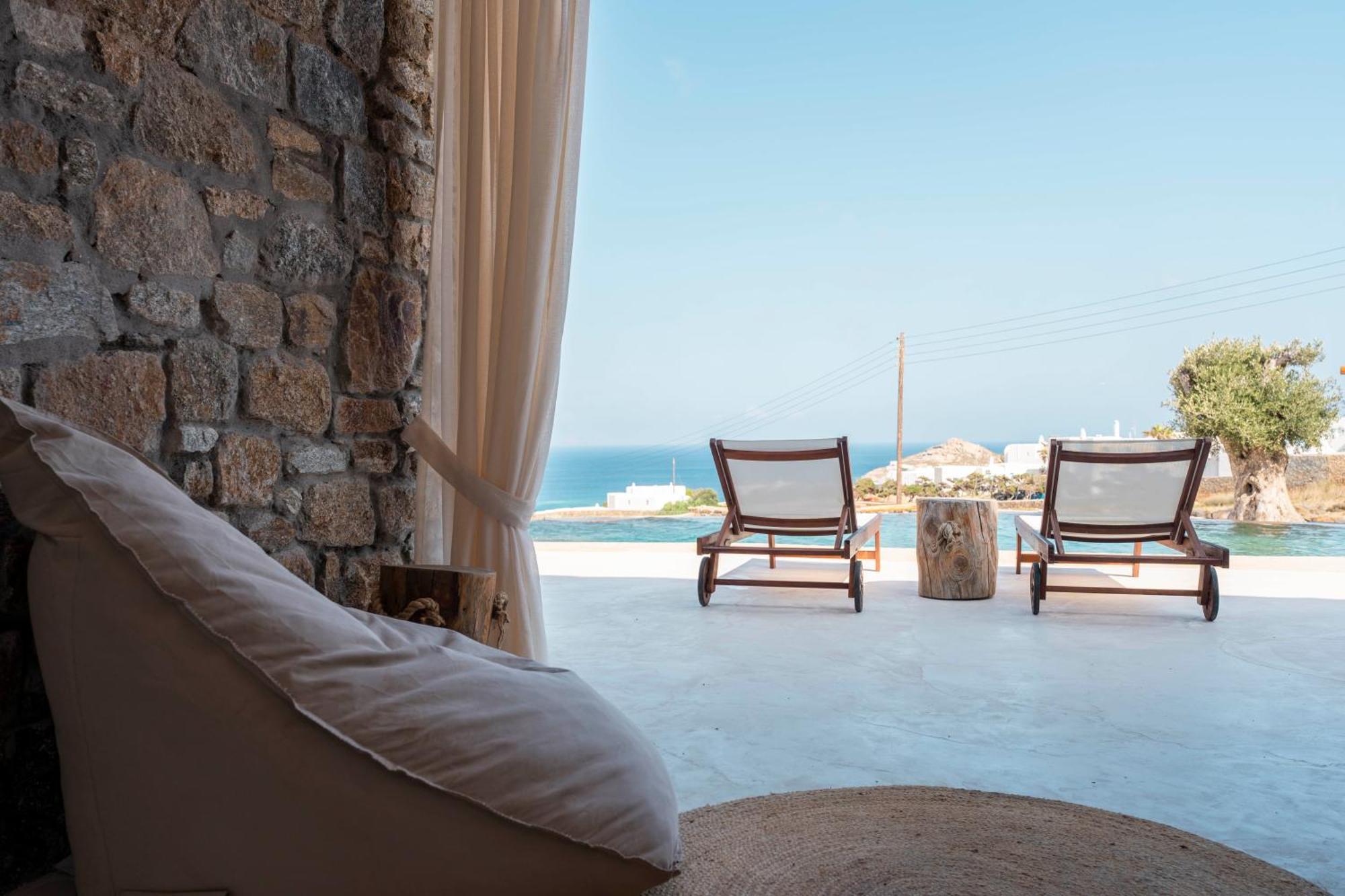 M-Vibes Mykonos Suites 卡拉法蒂斯 外观 照片