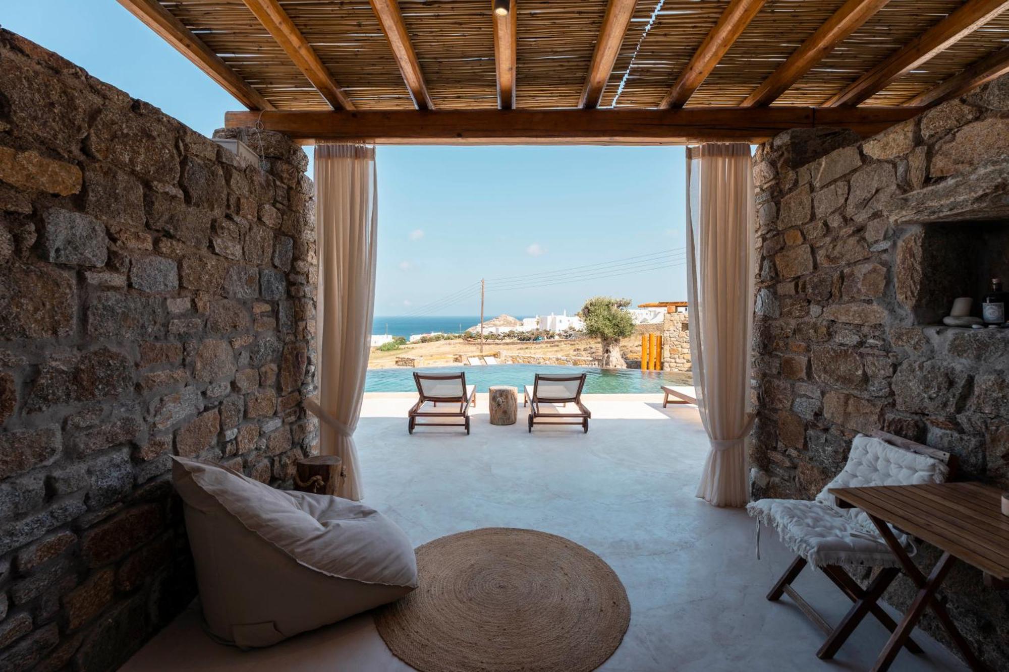 M-Vibes Mykonos Suites 卡拉法蒂斯 外观 照片